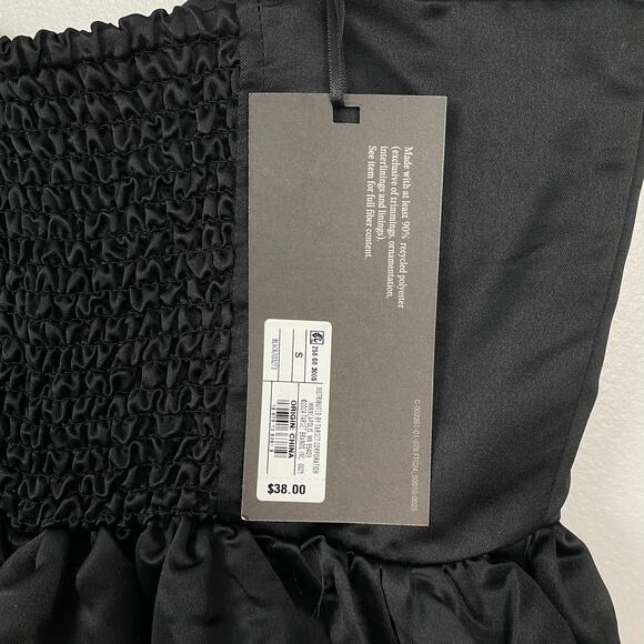 Future Collective Sweetheart Bubble Satin Midi Dress Bustier Elegant Size S - Picture 8 of 12